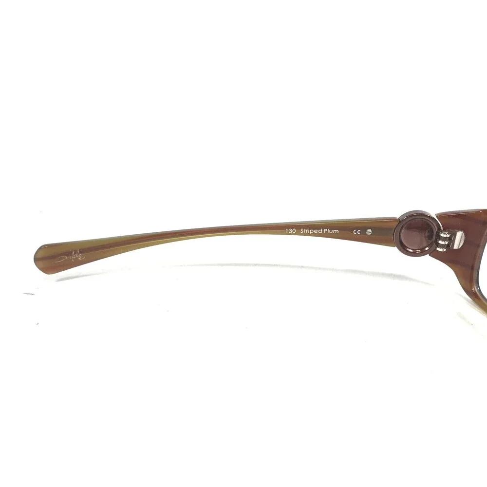 Oakley Spontaneous 4.0 Striped Plum Eyeglasses Frames Brown Logos 51-16-130